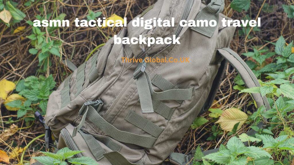 Asmn Tactical Digital Camo Travel Backpack