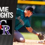 Seattle Mariners vs Colorado Rockies Match Player Stats and Highlights