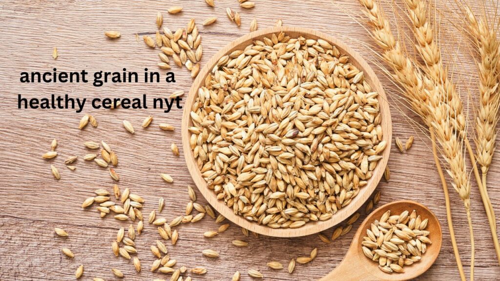 ancient grain in a healthy cereal nyt