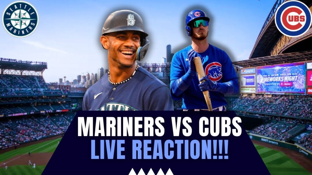 Chicago Cubs VS Seattle Mariners Match Player Stats and Highlights