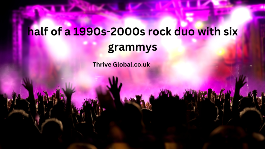 Half of a 1990s-2000s Rock Duo With Six Grammys