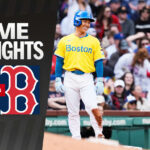 chicago cubs vs red sox match player stats and highlights