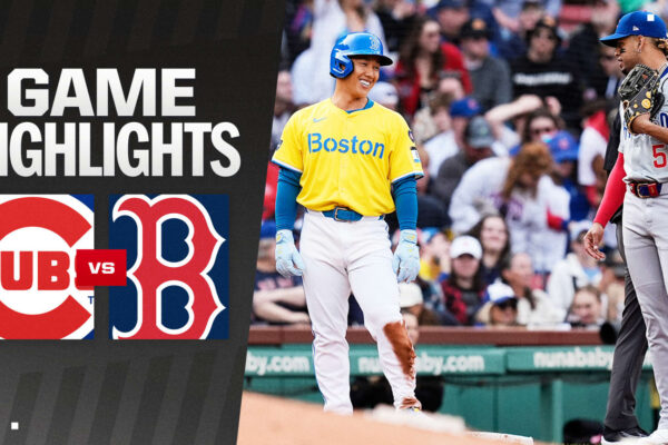 chicago cubs vs red sox match player stats and highlights