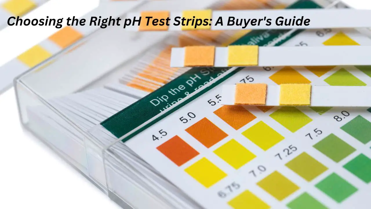 Choosing the Right pH Test Strips: A Buyer's Guide