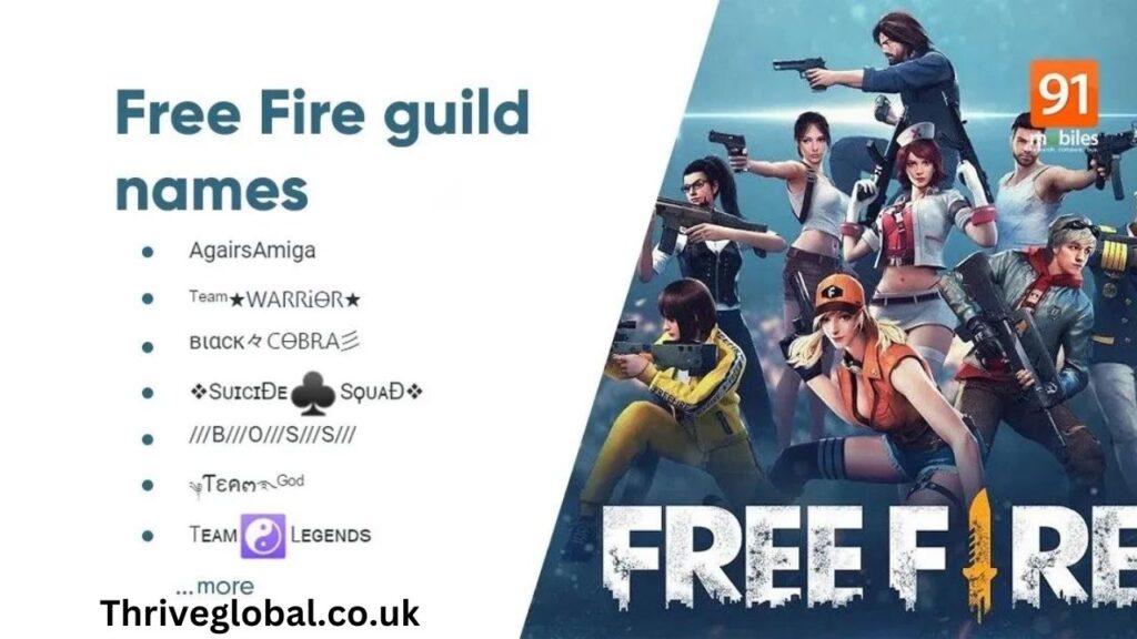 Free Fire Name