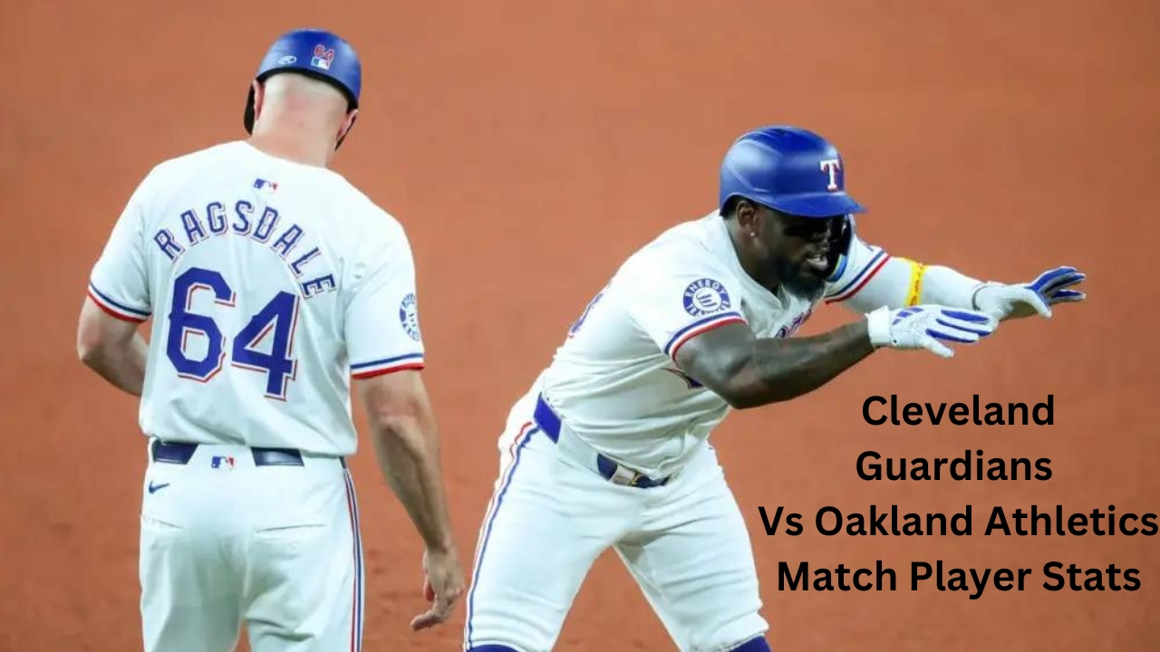 Insight Cleveland Guardians Vs Oakland Athletics Match Player Stats