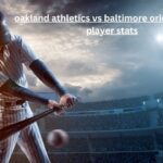 Oakland Athletics vs Baltimore Orioles Match Player Stats