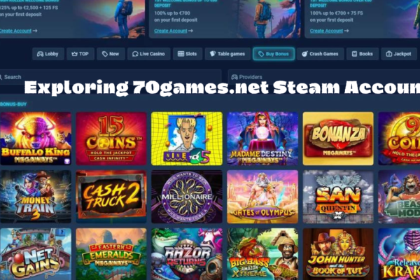 Exploring 70games.net Steam Account