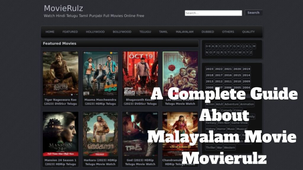 Malayalam Movie Movierulz