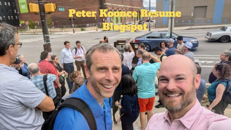 Peter Koonce Resume Blogspot: Essential Information