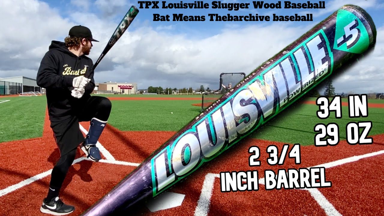 TPX Louisville Slugger Wood Baseball Bat Means Thebarchive baseball