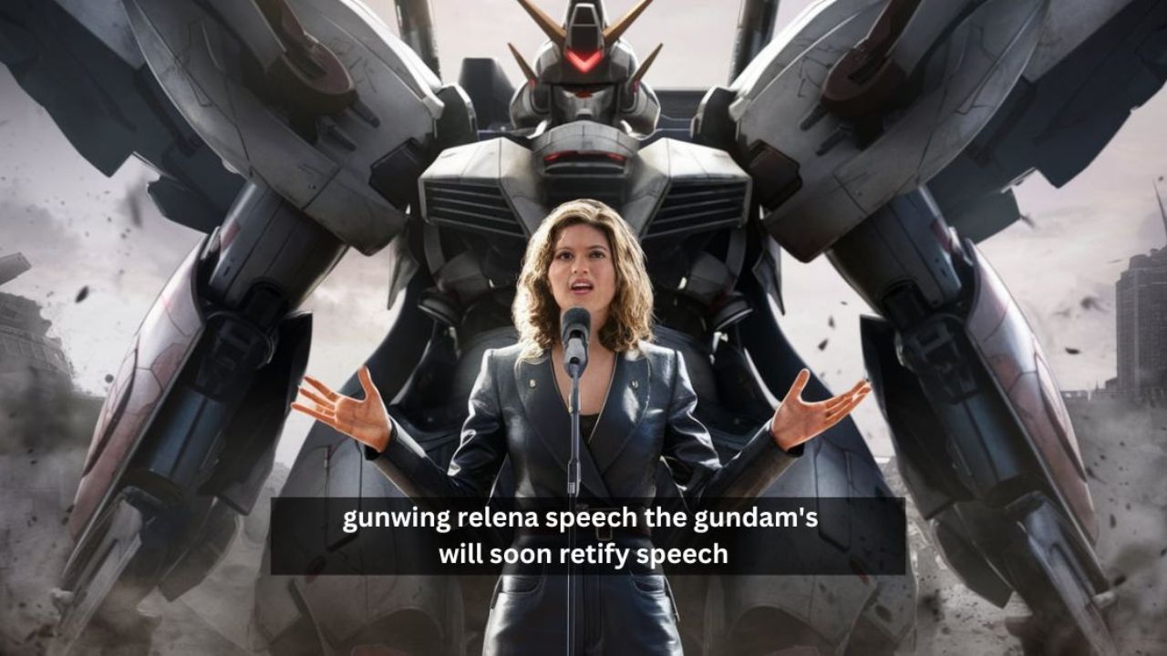 Gunwing Relena Speech The Gundam's Will Soon: Complete Review