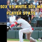 red sox vs white sox match player stats