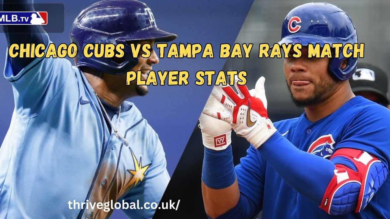 chicago cubs vs tampa bay rays match player stats