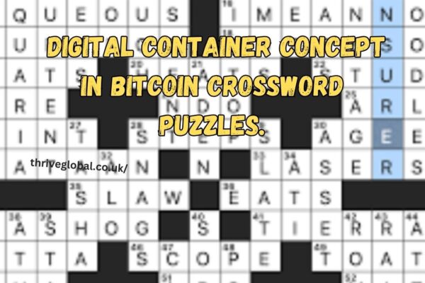 digital container associated with bitcoin crossword