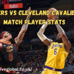 lakers vs cleveland cavaliers match player stats